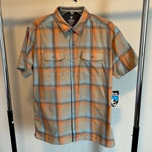 NWT Mens Kuhl Response short sleeve shirt M